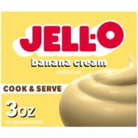 Jell-O Cook & Serve Banana Cream Pudding & Pie Filling Mix Perspective: Main