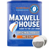 Maxwell House The Original Roast Ground Coffee Filter Packets, Container Perspective: Main