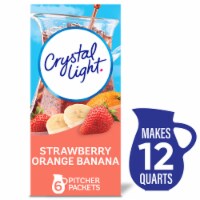 Crystal Light Strawberry Orange Banana Artificially Flavored Powdered Drink Mix