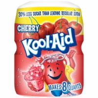 Kool-Aid Cherry Drink Mix Canister Perspective: Main