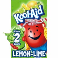 Kool Aid Unsweetened Lemon Lime Green Powdered Soft Drink Mix Packet