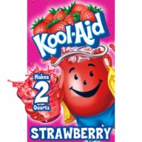 Kool Aid Unsweetened Strawberry Pink Powdered Soft Drink Mix Packet
