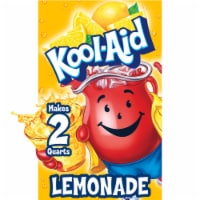 Kool Aid Unsweetened Lemonade Yellow Powdered Soft Drink Mix Packet