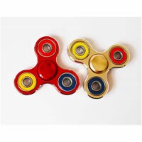 Tedco Toys 03420 Aluminum Tri Fidget Spinner - Tin Packed