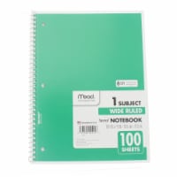 Mead® Spiral Bound Notebook Perforated Legal Rule Perspective: Main