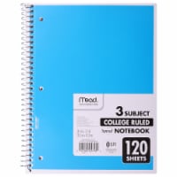 Mead® College Ruled 3 Subject Spiral Notebook