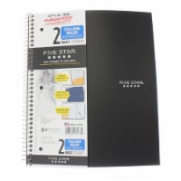 Five Star® College Ruled 2-Subject Wirebound Notebook