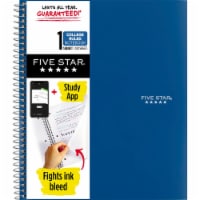 Five Star® 1 Subject 2 Pocket College Ruled Notebook