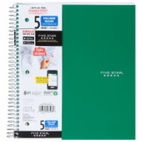 Five Star® College Ruled 5-Subject Notebook - 200 Sheets - Assorted