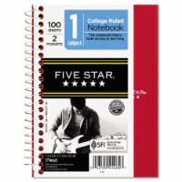 Five Star® NOTEBOOK,7X5-1/5,100,AST 45484