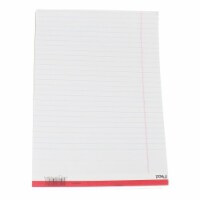 Mead Legal Pad, Wide Ruled | 8.5in X 11in | 50 Sheets | White Perspective: Main