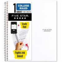 Five Star® College Ruled Notebook Perspective: Main