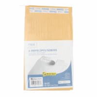 Mead Press-It Seal-It Envelopes, 6in X 9in, 6 Ct