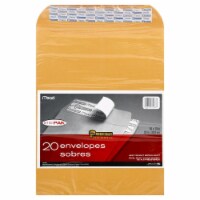 Mead Press-It Seal-It Envelopes, 10in X 13in, 20 Ct