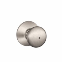 Schlage Plymouth Satin Nickel Privacy Lockset Doorknob