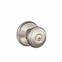 Schlage Georgian Satin Nickel Privacy Lockset Doorknob