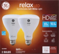 GE Relax LED 10-Watt Soft White Light Bulbs Perspective: Main