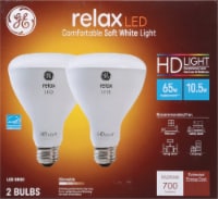 GE Relax LED 10-Watt Soft White Light Bulbs Perspective: Main