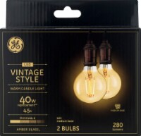 GE LED Vintage Style Light Bulbs Perspective: Main