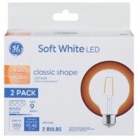 GE LED 350 Lumens Classic Shape 4 Watt Light Bulb Perspective: Main