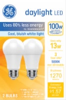 GE 100 Watt Daylight LED Bulbs Perspective: Main