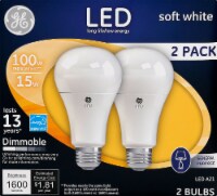 GE 15-Watt (100-Watt) A21 LED Light Bulbs Perspective: Main