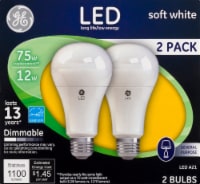 GE 12-Watt (75-Watt) A21 LED Light Bulbs
