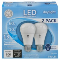 GE 10-Watt (60-Watt) A19 LED Light Bulb Perspective: Main