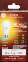 GE Relax HD Light LED 4/10/16-Watt (30/70/100-Watt) Soft White A21 3-Way Light Bulb Perspective: Main