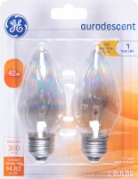 GE 40-Watt Auradescent Flame-Shaped Blunt Tip Light Bulbs