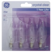 GE 25-Watt Bent Tip Decorative CA Type Candelabra Base Light Bulbs Perspective: Main
