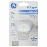 GE 50-Watt Directional MR16 Halogen Indoor/Outdoor Floodlight Bulb Perspective: Main