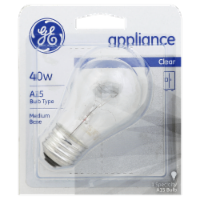 GE 40-Watt Appliance A15 Light Bulb