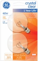 GE 40-Watt Candelabra Base G16.5 Globe Light Bulbs Perspective: Main