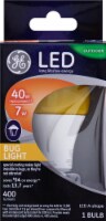 GE 7-Watt (40-Watt) A-Shape Outdoor LED Bug Light Bulb Perspective: Main
