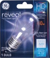 GE Reveal 40-Watt Vibration Resistant A15 Light Bulb
