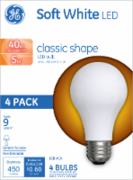 GE 5-Watt (40-Watt) A19 LED Light Bulbs