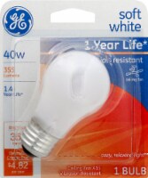 GE 40-Watt A15 Vibration Resistant Ceiling Fan Light Bulb Perspective: Main