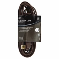 GE Tamper Guard Indoor Extension Cord - Brown