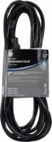 GE 15' 1-Outlet Indoor/Outdoor Grounded Workshop Extension Cord - Black