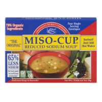 Edward & Sons Miso-Cup Reduced Sodium Soup