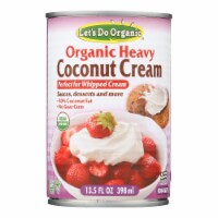 Let's Do Organic Coconut Cream - Organic - Heavy - Case of 12 - 13.5 fl oz.