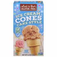 Let's Do Organic Gluten Free Ice Cream Cones