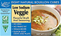 Edward & Sons Low Sodium Veggie Bouillon Cubes
