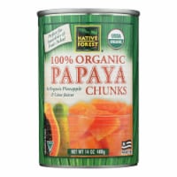Native Forest Organic Papaya Chunks - Case Of 6 - 14 Oz. Perspective: Main