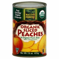 Native Forest Organic Sliced Canned Peaches