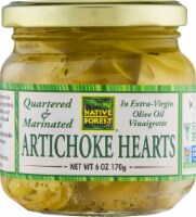 Natural Forest Quartered & Marinated Artichoke Hearts
