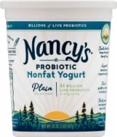 Nancy's Probiotic Nonfat Plain Yogurt
