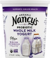 Nancy's Organic Probiotic Whole Milk Plain Yogurt