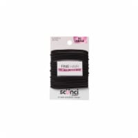 Scunci No Damage Hair Elastics - Black